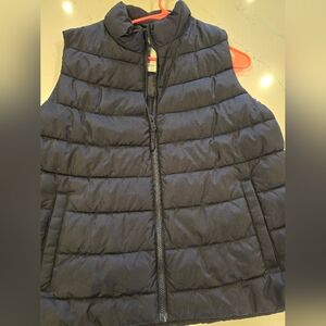 Womens Navy Blue Vest